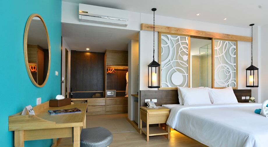 <p>Kahden hengen Waters Pool Access -huone</p>