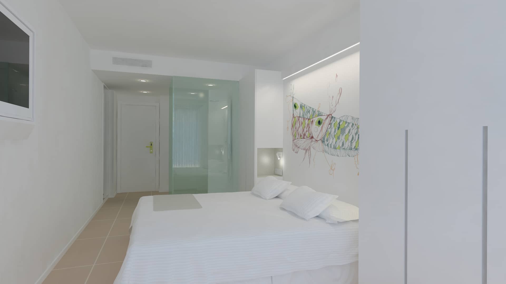 <p>kahden hengen huone</p>