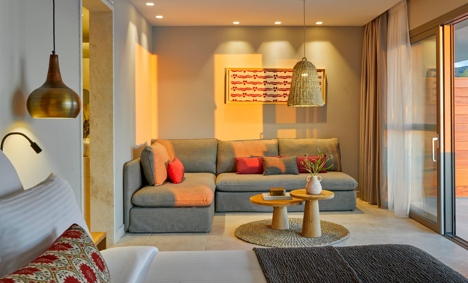 <p>Panorama-juniorsviitti, merinäköala</p>