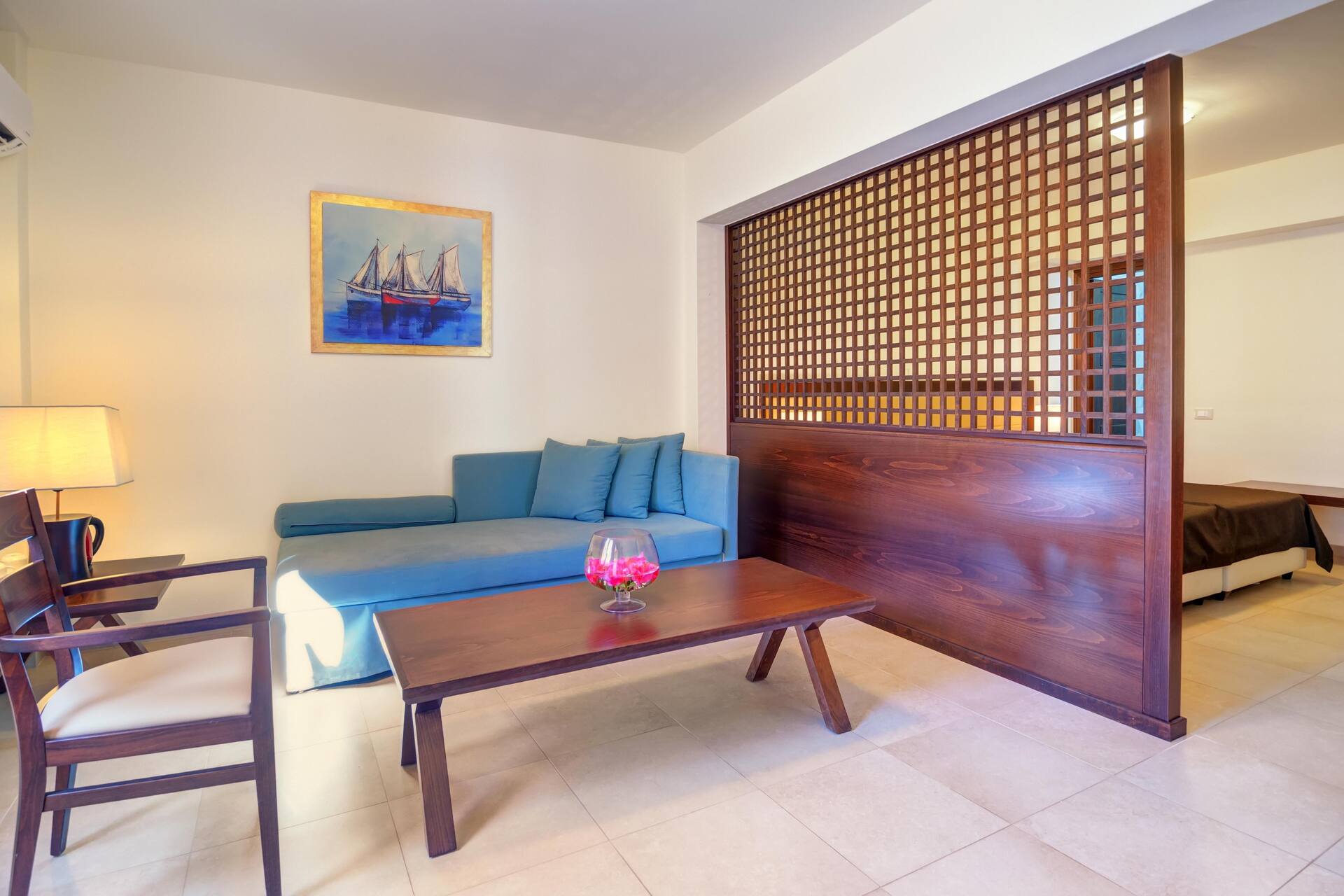 <p>Sviitti neljälle, osittainen merinäköala ja oma uima-allas</p>