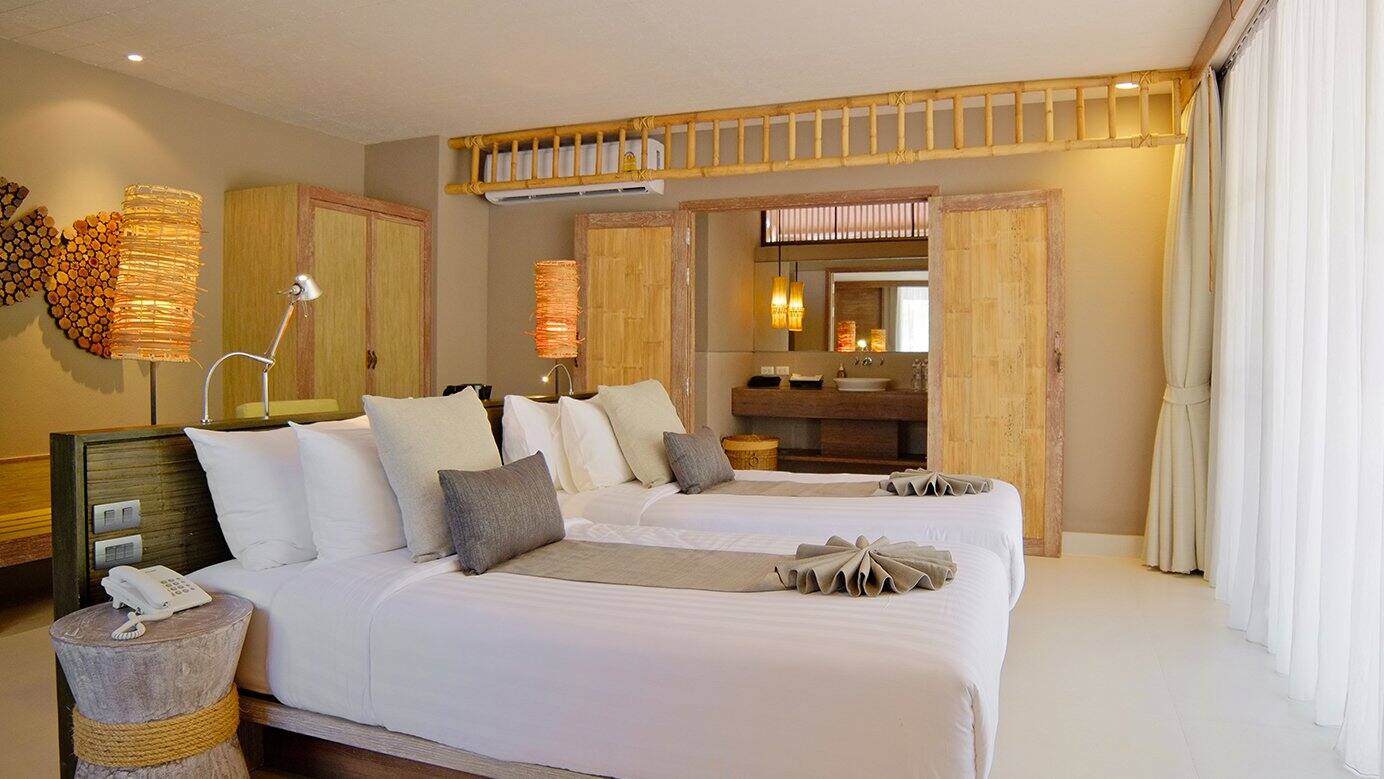 <p>Garden bungalow -huone</p>