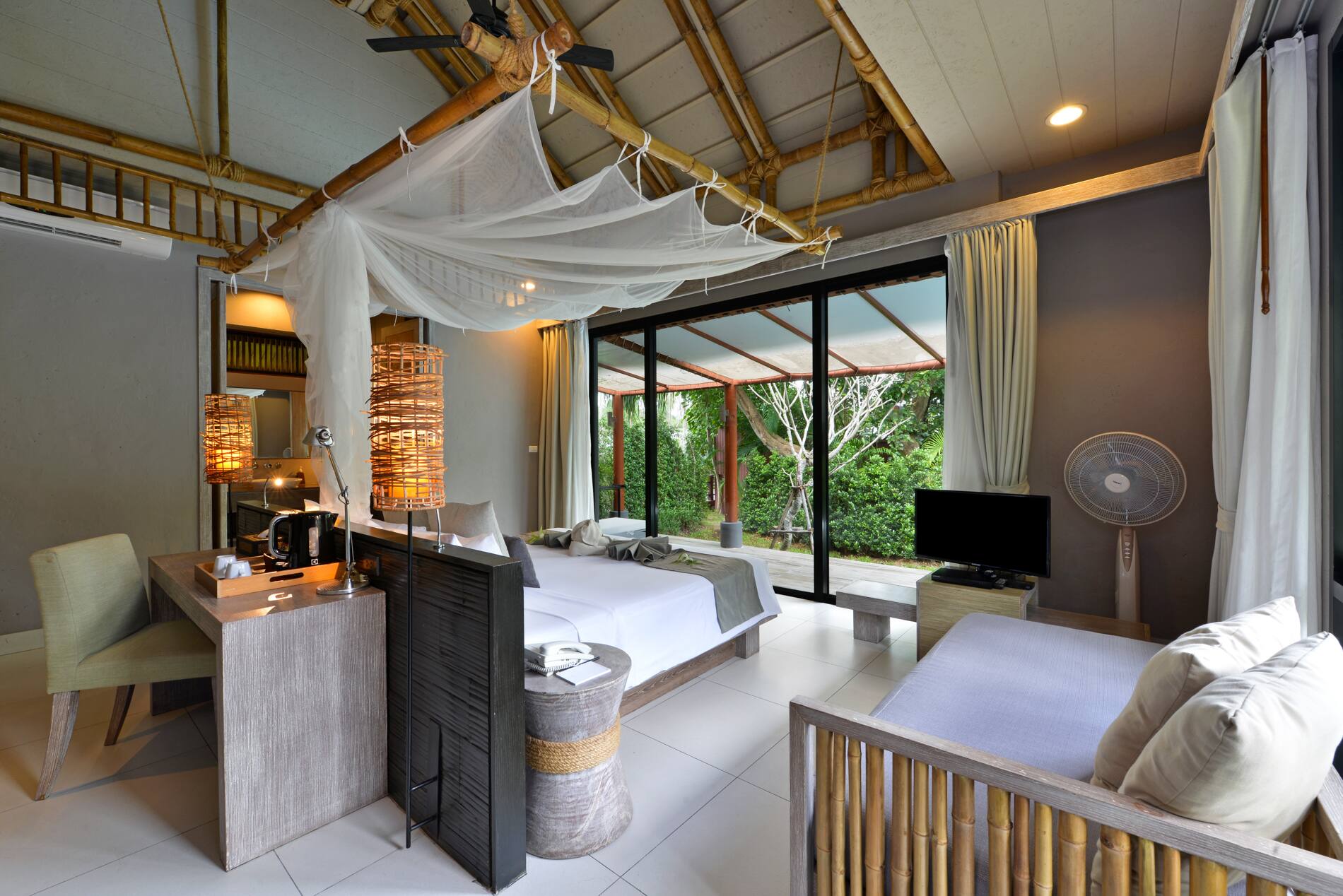 <p>Deluxe Garden bungalow -huone</p>