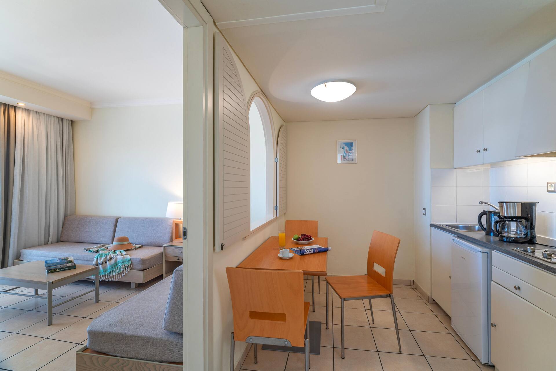 <p>Tilavampi kaksio</p>