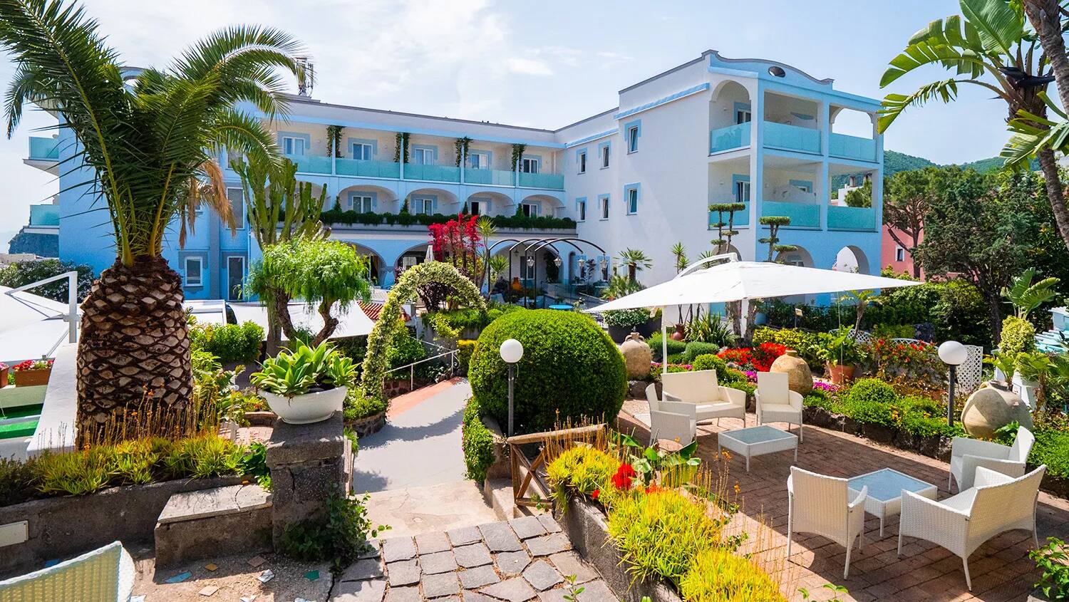 Hotelli Hermitage Resort & Thermal Spa Ischia Italia Aurinkomatkat