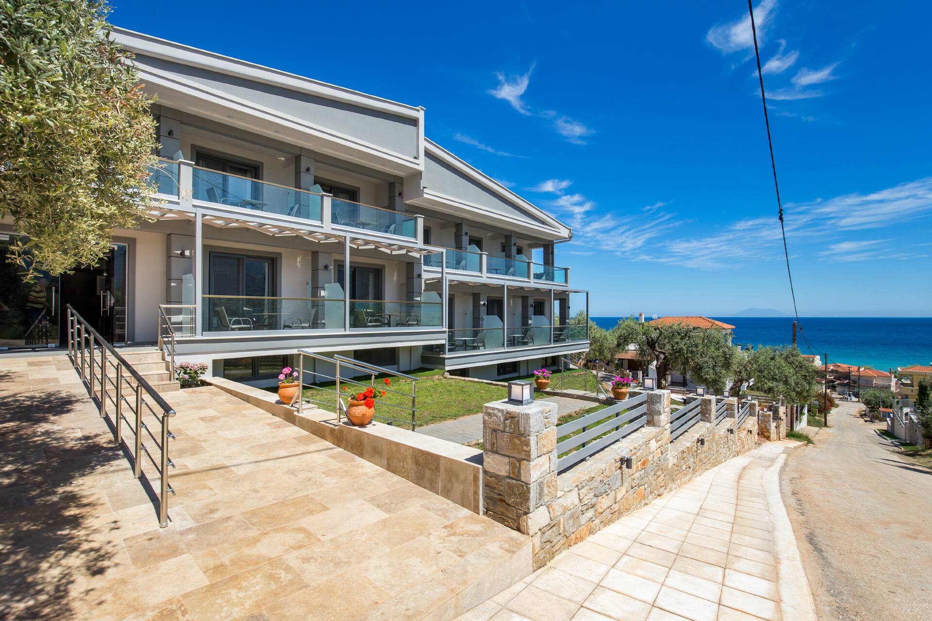 Lomahuoneistot Verano Luxury Studios, Golden Beach Thassos Kreikka