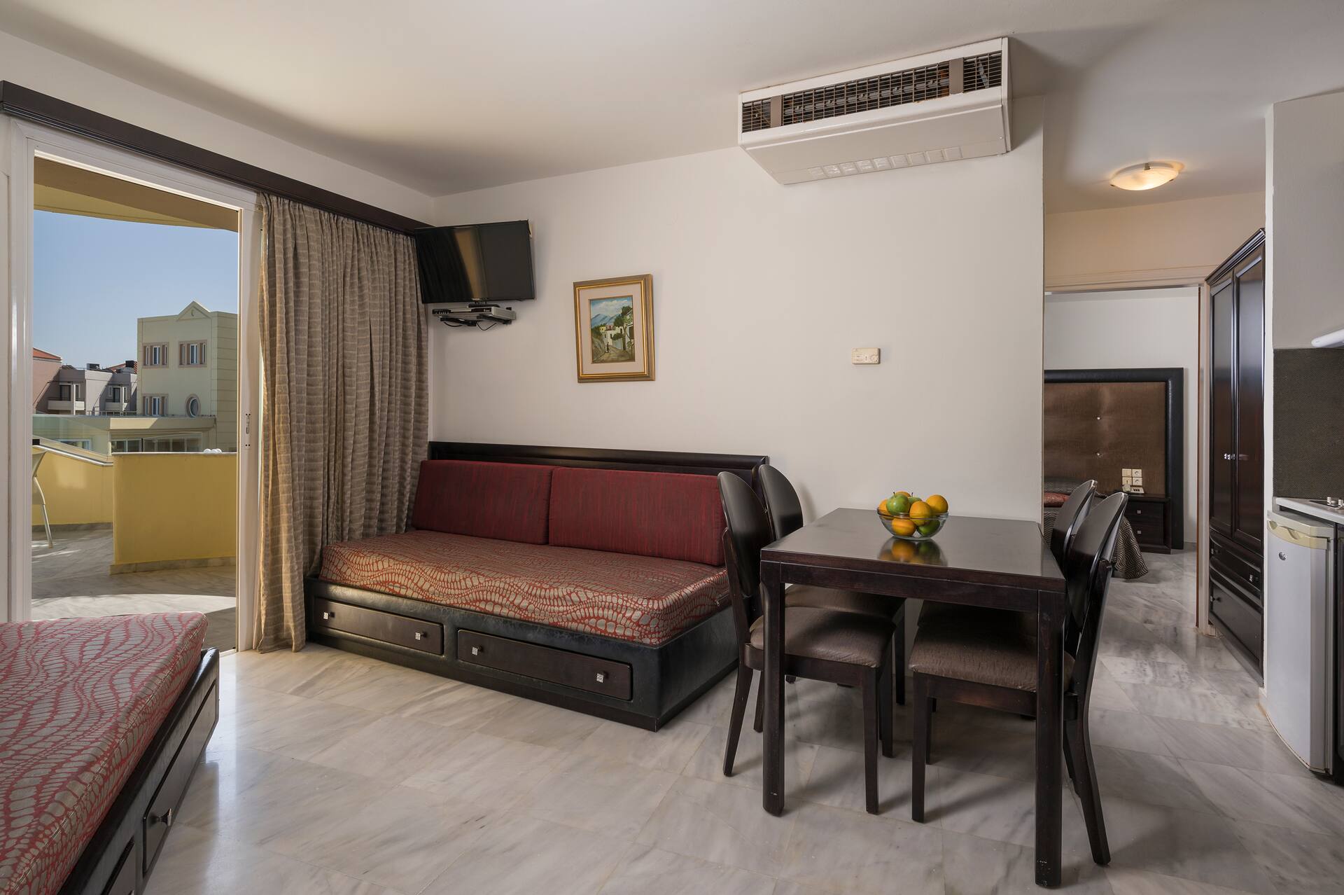 <p>huoneisto, kaksi makuuhuonetta</p>