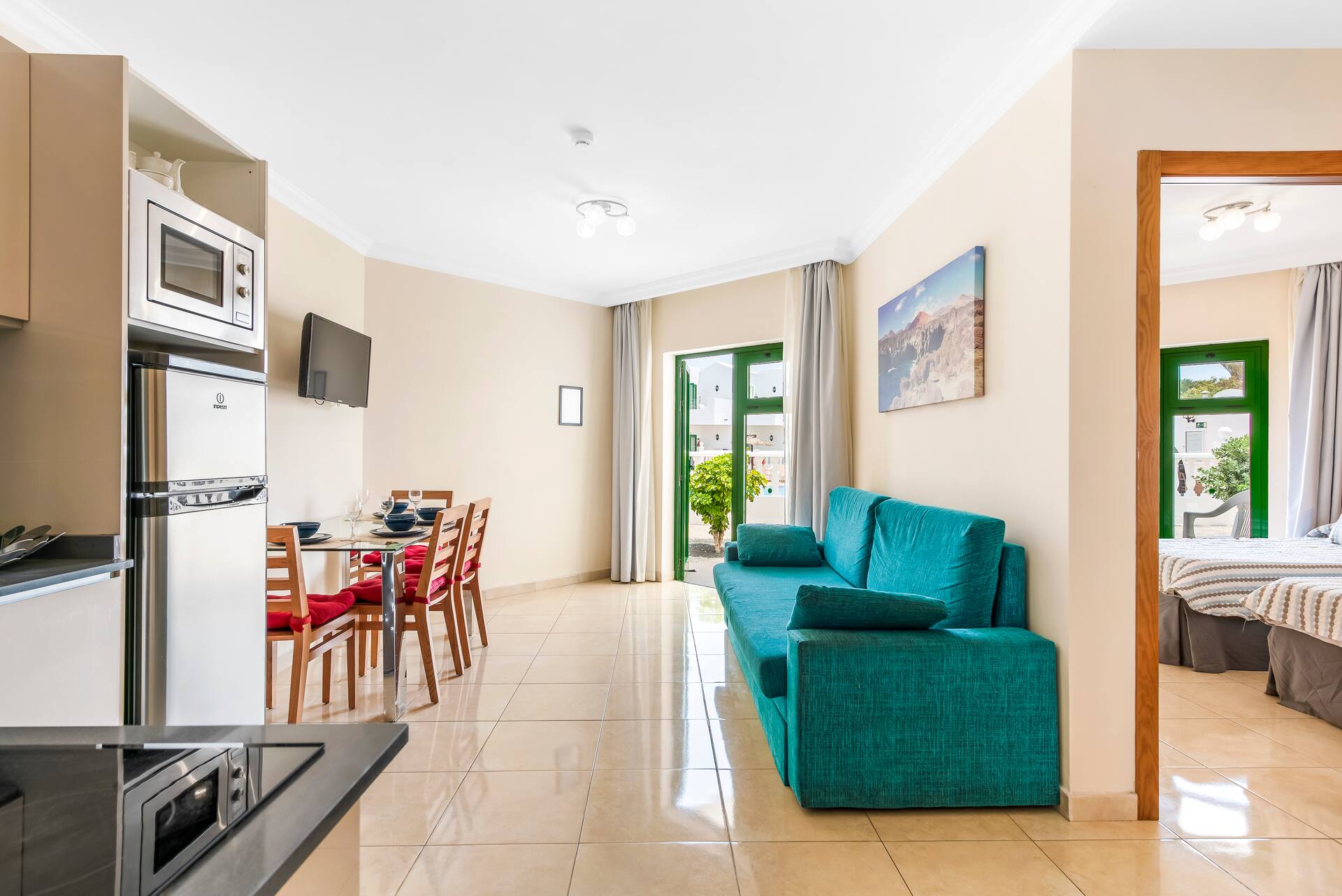 <p>Huoneisto, kaksi makuuhuonetta</p>