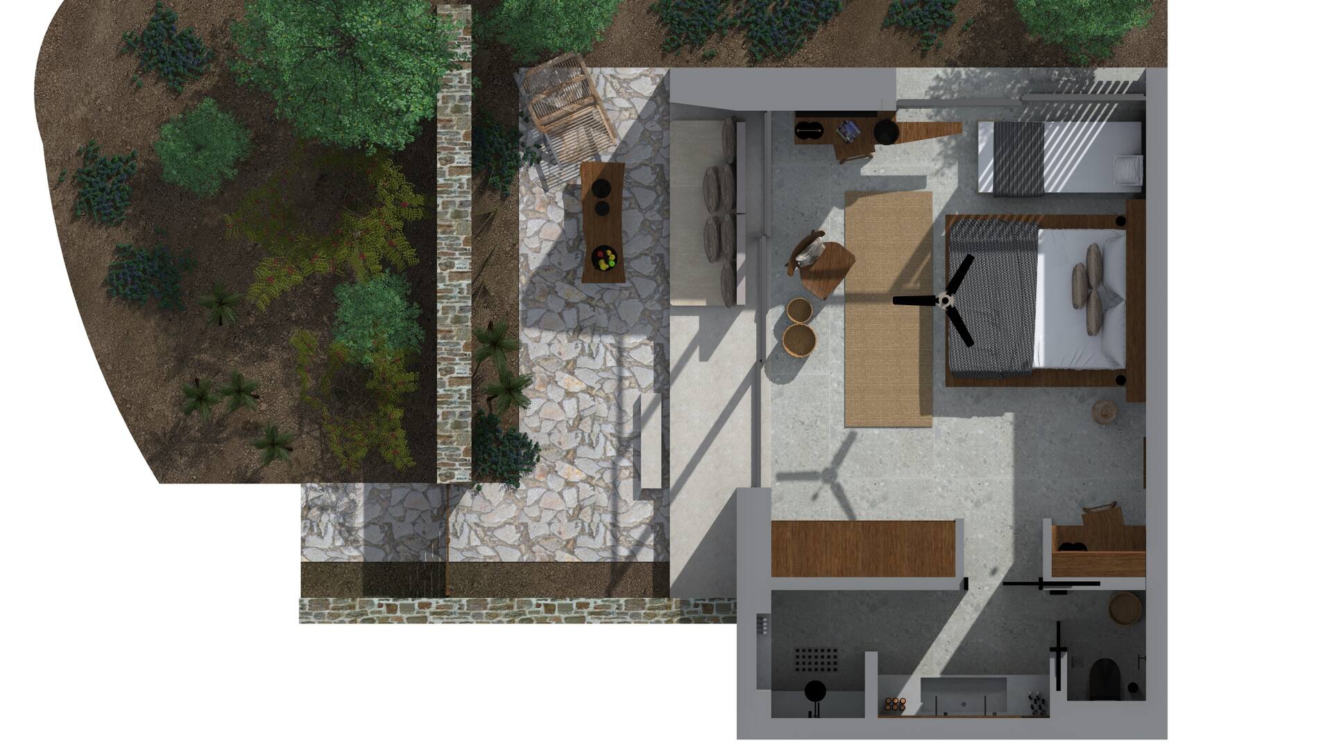 <p>Tropical Family -bungalow</p>