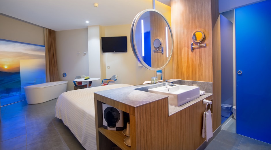 Higueron Hotel, Curio Collection by Hilton 30 - <p>Deluxe-huone</p>