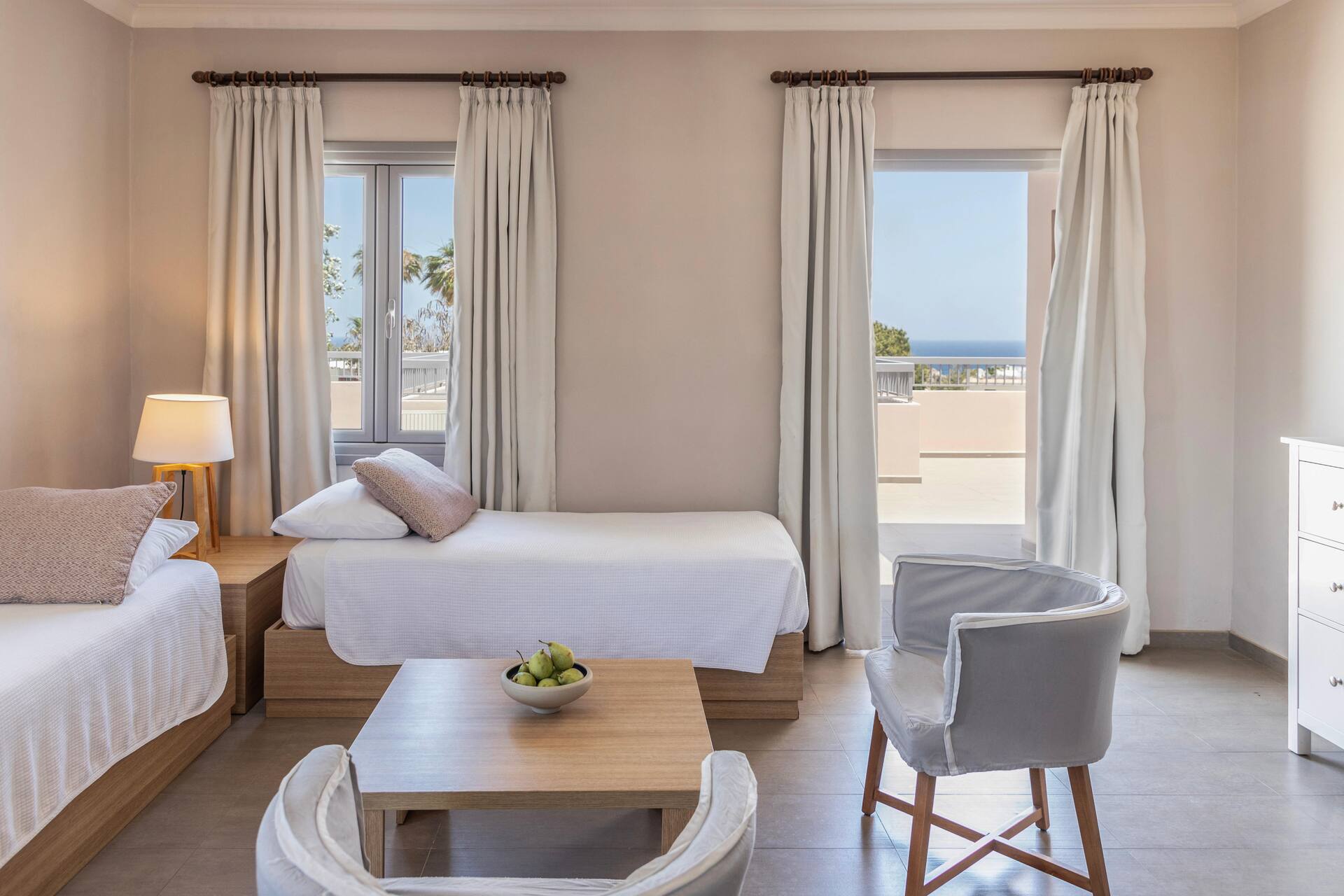 <p>Sviitti, kaksi makuuhuonetta</p>