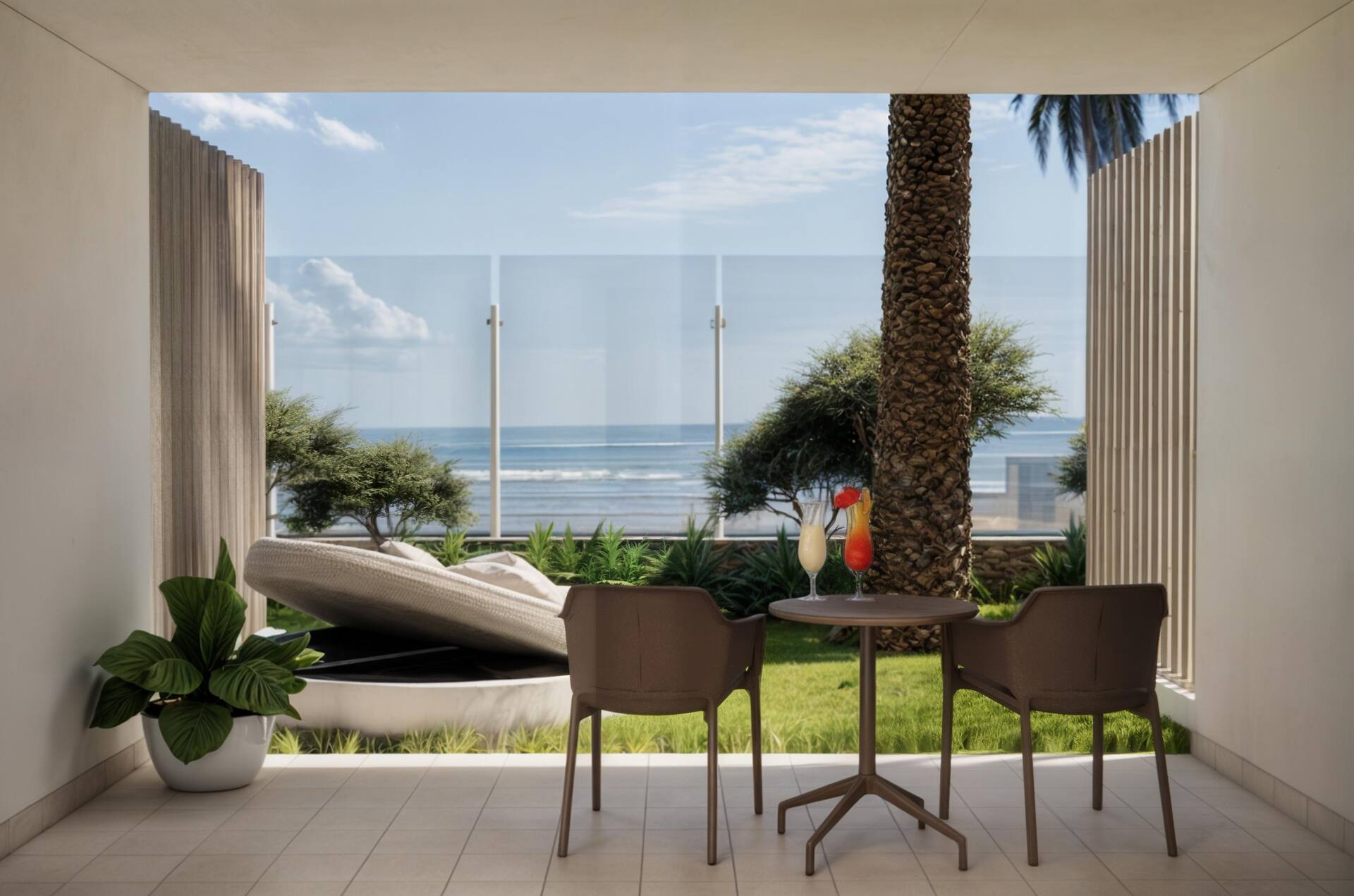 <p>Kahden hengen huone lähellä rantaa</p>