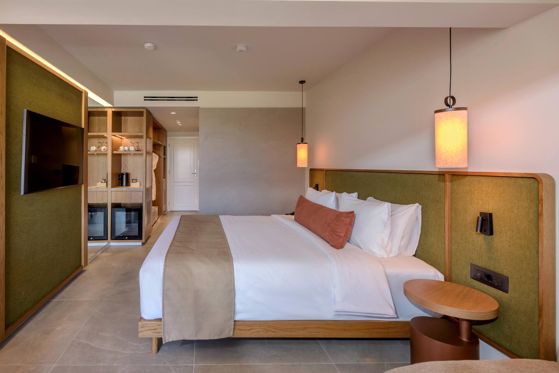 <p>Juniorsviitti, puutarhanäköala</p>