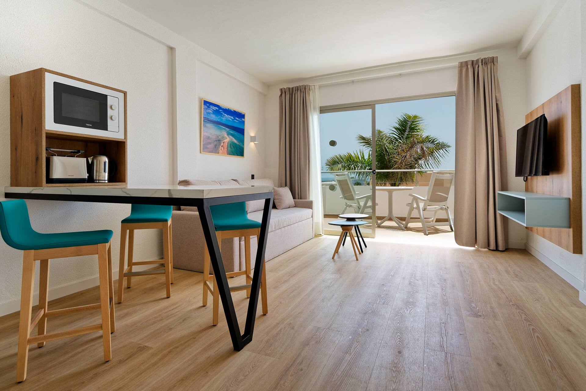 <p>Premium-kaksio ylemmässä kerroksessa</p>