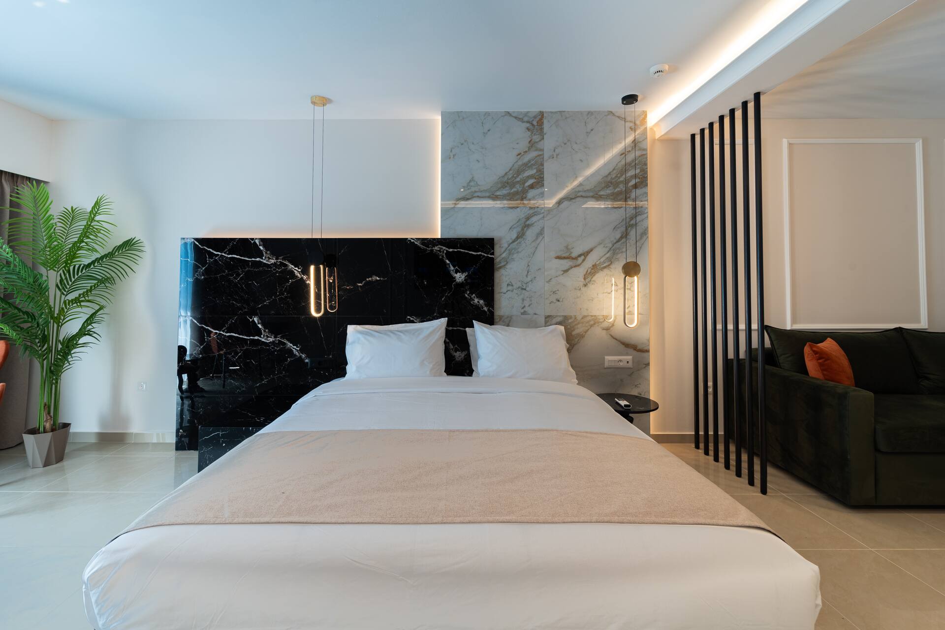 <p>Deluxe Queen -sviitti kolmelle</p>