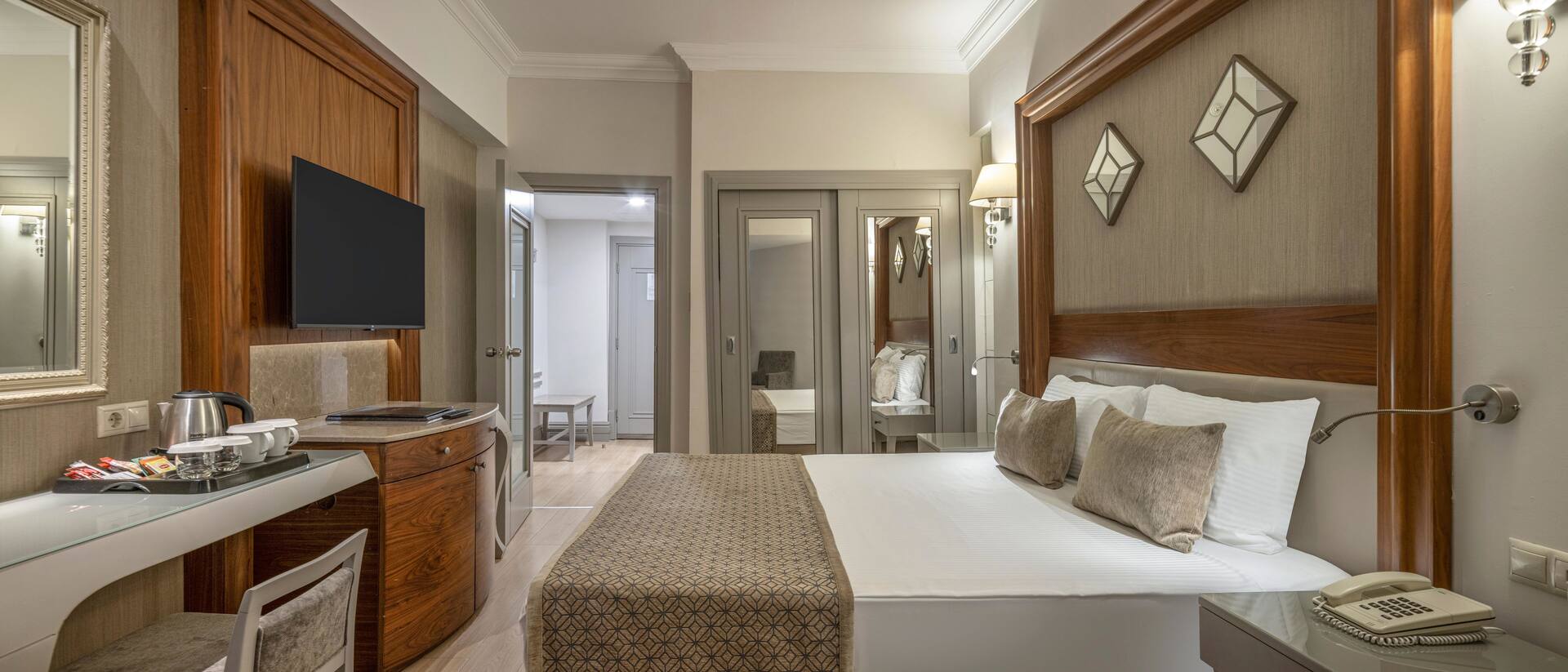 <p>Kahden hengen huone</p>