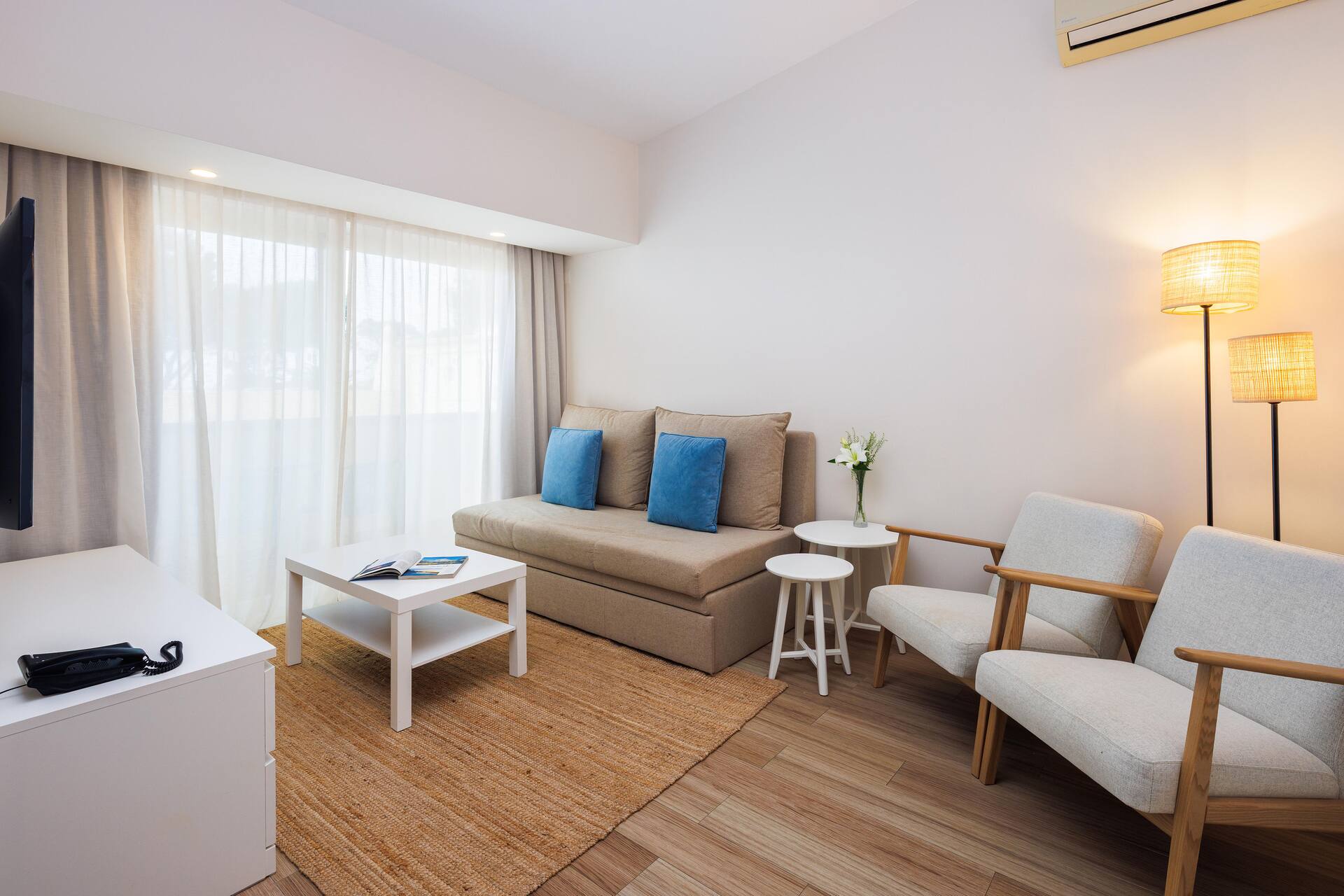 <p>Villa V2 -huoneisto, kaksi makuuhuonetta</p>