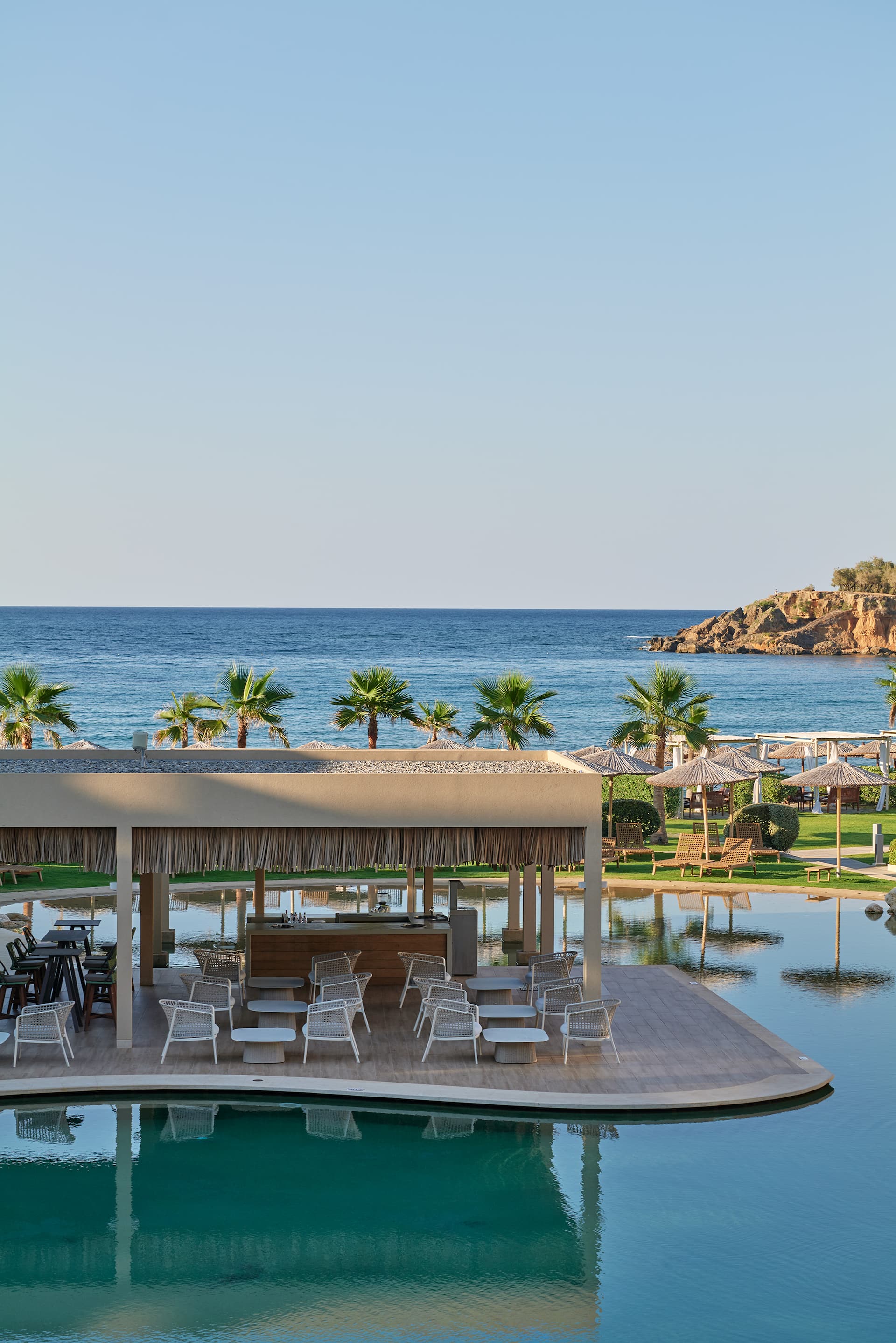 <p>Superior Lagoon -huone, merinäköala</p>