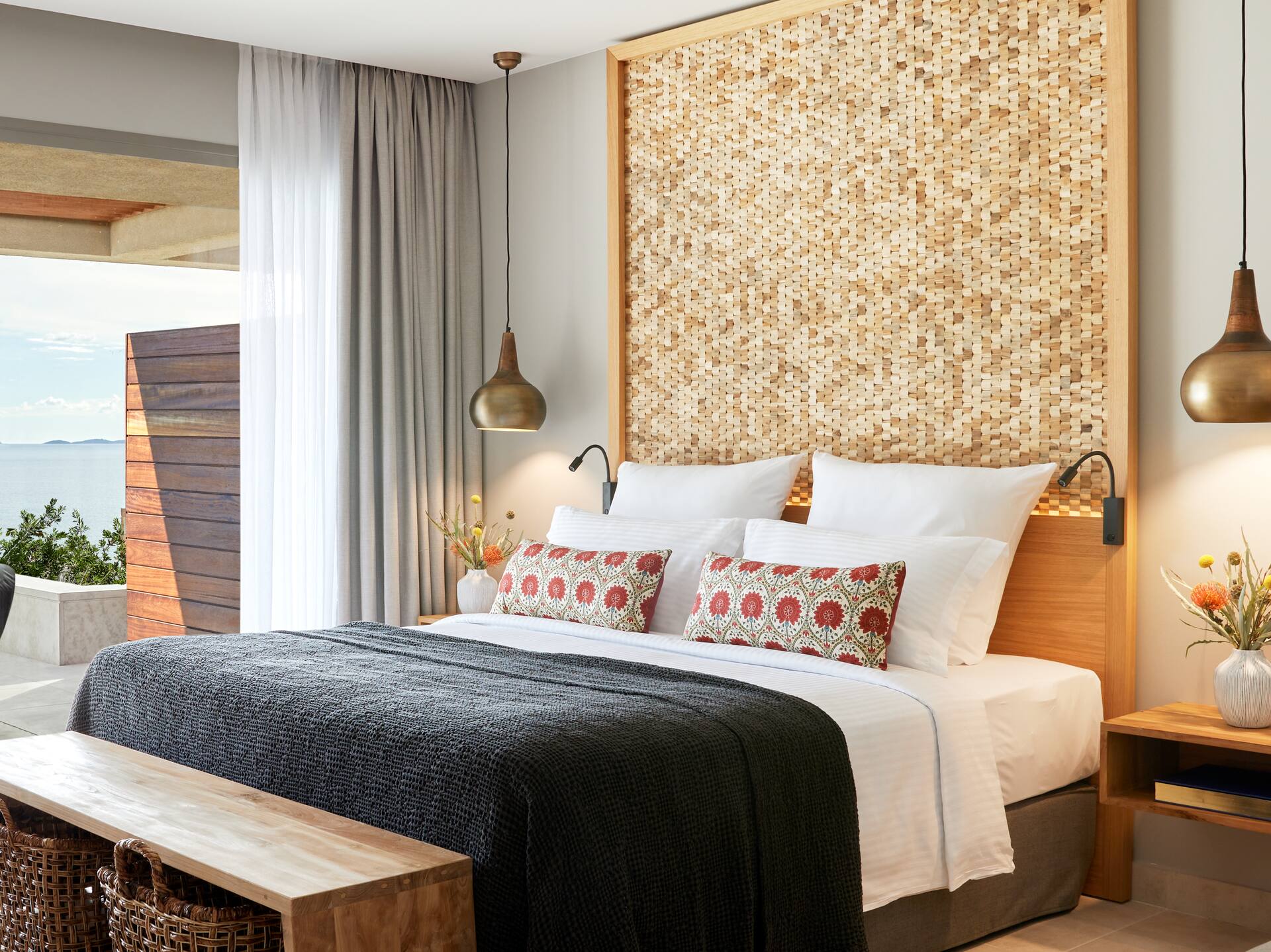 <p>Deluxe-huone, merinäköala</p>