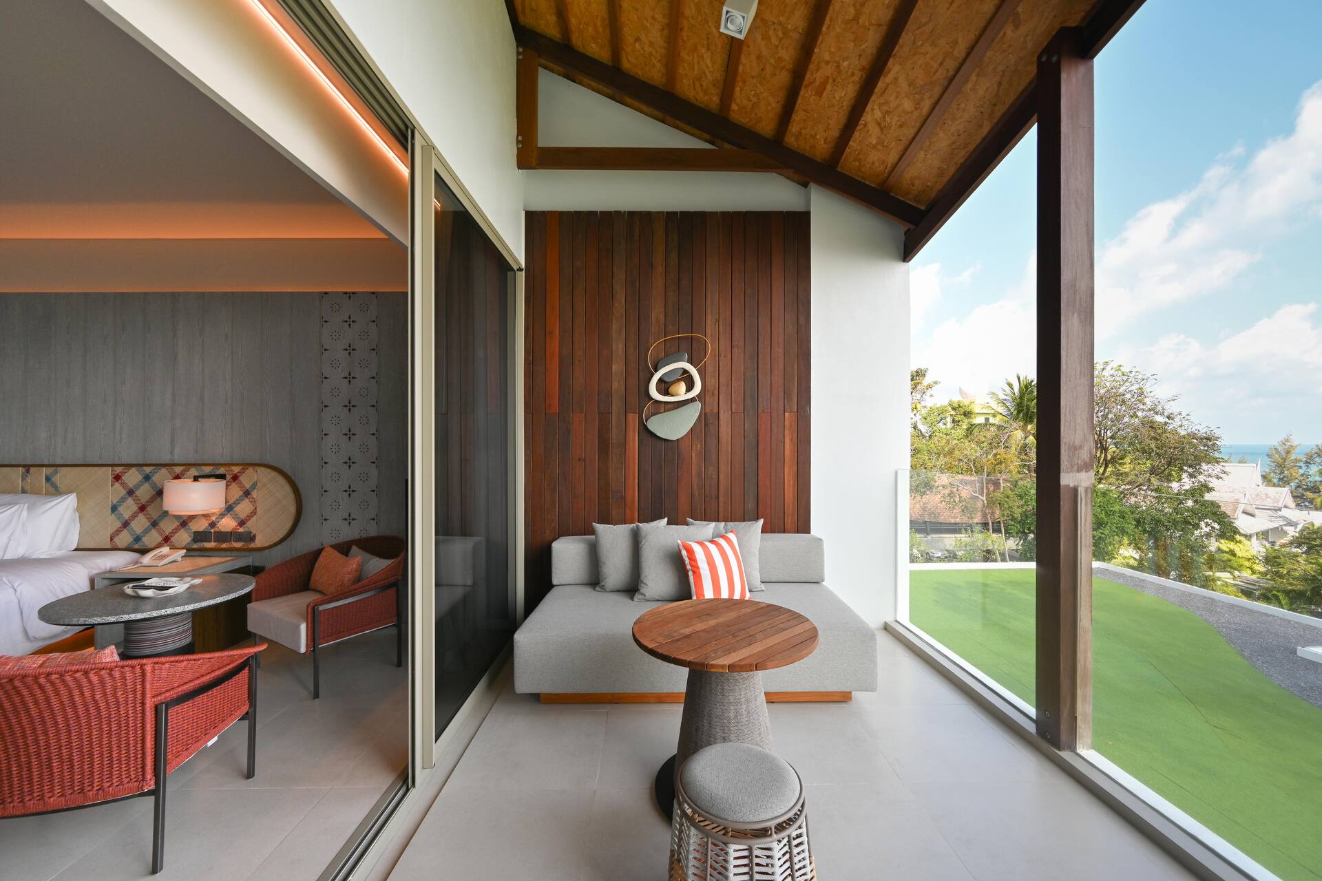 <p>Lofty Ocean View -huone</p>